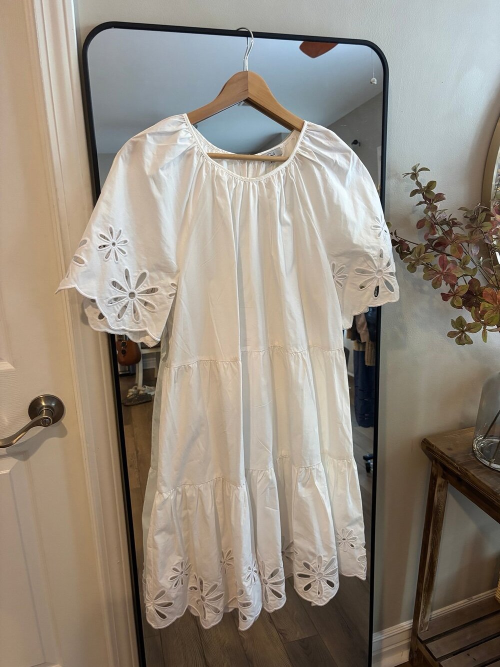 Rails white dress